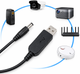 Підвищуючий перетворювач USB DC 12V 5.5x2.1 для роутерів та модемів 77538 - изображение 5