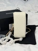 Сумка Chanel Mini Classic Flap у ніжному кремовому кольоріРозмір: 17 × 12 см - изображение 6