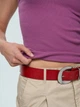 Футболка хлопковая женская ROZA 250720 M Серо-фиолетовая (4824005771262) - изображение 5