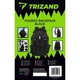 Рюкзак тактический Trizand 20534 XL 25 л с дождевиком чёрный - изображение 2