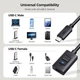 Кабель-удлинитель с выключателем Cable Matters Type-C to Type-C USB4, 240W, 80Gbps, with On/Off Switch, 0.5м, black - изображение 6