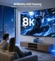 Кабель Cable Matters HDMI 2.1 [Certified Ultra High Speed HDMI] 48Gbps 8K@60Hz, 4K@240Hz 2м, black, комплект 2шт (300029-2mx2) - изображение 3