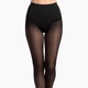 Женские утепленные термоколготки с эффектом утяжки и Push-Up, 2XL - изображение 2