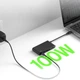 Hub USB-C Belkin HDMI 2.0 4K 4 porty USB-C 10 Gbps PowerDelivery 100W (AVC021HQBK) - obraz 3