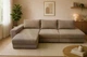 Диван угловой HF Спарк 3700х1850х720 мм Allure Premium Latte (HF2122) - изображение 3