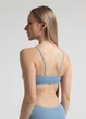 Безшовний топ в рубчик на тонких бретелях Giulia CAMI TOP RIB S/M Blue-faded denim - зображення 4