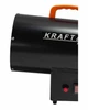 Газовая тепловая пушка 25 кВт Kraft&Dele KD11704 с газовым шлангом и редуктором для складских и хозяйственных зон - изображение 4