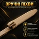 Тренировочный нож макет муляж с резиновым лезвием ножнами чехлом и креплением на ремень 30,5 см учебный гибкий для тренировок единоборств крав-мага спорта отработки приемов реконструкций резиновый пластиковый GDragon Бежевый 141_22_0_3 - изображение 4