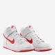 Подростковые высокие кеды для мальчика Nike Dunk High DB2179-111 37.5 Белые (196605423877) - изображение 2