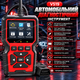 Профессиональный автосканер V519 OBD2 для диагностики двигателя, считывания и сброса ошибок Check Engine, дисплей 2.8 - изображение 2