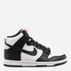 Женские кеды высокие Nike Dunk High DD1869-103 36.5 (6US) 23 см Черно-белые (194956811565) - изображение 1
