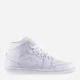 Чоловічі кеди високі Jordan 1 Mid 554724-136 44 (10US) 28 см Білі (196149781372) - зображення 3