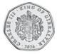 Монета Гибралтар 50 пенсов 2026 UNC 50th anniversary GONHS - изображение 2