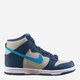 Подростковые высокие кеды для мальчика Nike Dunk High DB2179-006 38.5 Grey/Blue (196154798938) - изображение 3