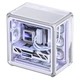 Игровой корпус JONSBO X400 Silver White ATX Seaview (каркас для киберспорта/водяное охлаждение 360 мм/подсветка ARGB 5 В/13 слотов для вентиляторов/поддержка задней панели) - изображение 2