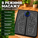 Масажер для ніг ступнів масажер стимулюючий кровообіг Електричний масажний килимок Foot Massager лікувальний килимок для ніг Kayfovo HN35 Black - зображення 3