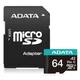 Карта пам'яті microSDXC ADATA Premier Pro 64 ГБ Class 10 UHS-I U3 V30 до 100 МБ/с з SD-адаптером - изображение 2