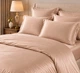Комплект постільної білизни Love You Євро 200х220 см Персиковий тауп Tencel (ly62055) - зображення 5
