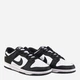 Мужские кеды кожаные низкие Nike Dunk Low Retro DD1391-100 45.5 (11.5US) 29.5 см Черно-белые (194502876093) - изображение 2