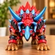Динозавр игрушечный Dinofroz T-Rex Gladiator коллекционная фигурка саблузкого тигра, боевой зверь с шипами, фантастист - зображення 2