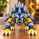 Ігрова фігурка динозавра Dinofroz Smilodon Lunaris – колекційна іграшка, фантастичний бойовий звір, шаблезубий тигр з бронею - изображение 2