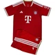 Футбольная форма детская Бавария (Bayern Munich) 2026-2027 домашняя красно-белая 145-155 см F0636 - изображение 1