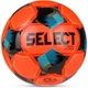 Футзальный мяч Select FUTSAL ATTACK DB (FIFA BASIC) V26 оранжево-голубо-золотой Размер 4 107347-010 - изображение 2