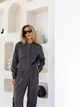 Жіночий кашеміровий костюм AMSTERWARM (бомбер+брюки) Larionoff 42 Сірий lar3964 (lar3964000010) - изображение 4