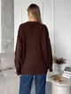 Джемпер женский ELFBERG QS-1002 42-48 Шоколадный (2000001153918_ELF) - изображение 2