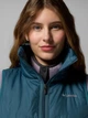 Теплый жилет короткий женский Columbia 201546377 XL Бирюзовый (1163061377) - изображение 6