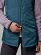 Теплый жилет короткий женский Columbia 201546377 XL Бирюзовый (1163061377) - изображение 7