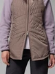 Теплый жилет короткий женский Columbia 255008049 M Серый (1163062428) - изображение 7
