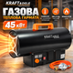 Газовая тепловая пушка Kraft&Dele KD11706 45 кВт пропан-бутан Газовый обогреватель с термостатом 465 м³/ч - изображение 1