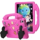 Противоударный детский чехол EVA Kids Like Cartoon с подставкой для Xiaomi Redmi Pad 2 9.7" экран / Poco Pad C1 9.7" 2026 (Малиновый) - изображение 1