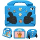 Противоударный детский чехол EVA Kids Like Cartoon с подставкой для Xiaomi Redmi Pad 2 9.7" экран / Poco Pad C1 9.7" 2026 (Голубой) - изображение 3