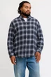 Сорочка у клітку (тонка байка) синього кольору Jack&Jones 4XL (400157-blue-14010) - изображение 1