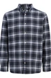 Сорочка у клітку (тонка байка) синього кольору Jack&Jones 4XL (400157-blue-14010) - изображение 7