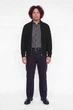 В'язаний чоловічий кардиган чорний Jack&Jones Soho Ollie на блискавці 3XL (300534-black-14129) - изображение 3
