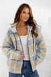 Кофта жіноча Тедді на блискавці, колір бежево-блакитний, L-XL 257R52-1 - изображение 7