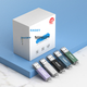 Флеш-накопичувач EAGET 4 ГБ USB 2.0, невеликий USB-накопичувач для участі в торгах та тендерах, міні-металева версія, універсальний USB-накопичувач для автомобільного комп'ютера, телефону, офісу, навчання, етикетки для документів для торгів, 10 штук/короб - зображення 1