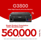 Багатофункціональний кольоровий струменевий принтер Canon G3800 зі змінним картриджем, бездротовий домашній друк для виконання домашніх завдань/фотодруку, друк великих обсягів, копіювання, сканування - зображення 4