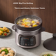 Електрична тушкована каструля Joyoung Quick-Stew, електрична глиняна каструля для тушкування, фіолетовий глиняний горщик, тушкована каструля «Пташине гніздо» для каші, багатофункціональна каструля великої місткості з функцією резервування та підтримки теп - изображение 6