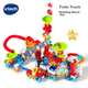 VTech Building Block Track, іграшка-рейка з великими частинками STEAM Electric Track, для хлопчиків та дівчаток віком від 4 років, подарунок на день народження - изображение 10