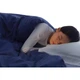Luolai Home Textiles Aerospace Deep Sleep Quilt, бавовна 60-х років, антибактеріальна, яку можна прати, весняно-осіння тепла ковдра, синього кольору - зображення 3