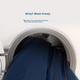Luolai Home Textiles Aerospace Deep Sleep Quilt, бавовна 60-х років, антибактеріальна, яку можна прати, весняно-осіння тепла ковдра, синього кольору - зображення 6