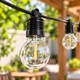 Уличная гирлянда на солнечной батарее 10 м, 25 LED-ламп, теплый свет - изображение 4