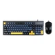 Игровой набор 2в1 TWolf TF330 (UA/ENG раскладка/RGB подсветка) Комплект клавиатура и мышь Black - изображение 6