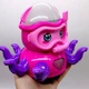 Интерактивный осьминог-дайвер YG Toys на батарейках со светом и музыкой розовый - изображение 2