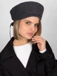 Шапка женская VILSS Strass Dolcezza Arco VL-2242-77-ds27-L 58-59 Серая (ROZ6501064531) - изображение 2