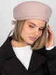 Шапка женская VILSS Strass Dolcezza Arco VL-2242-25-ds27-L 58-59 Розовая (ROZ6501064533) - изображение 1